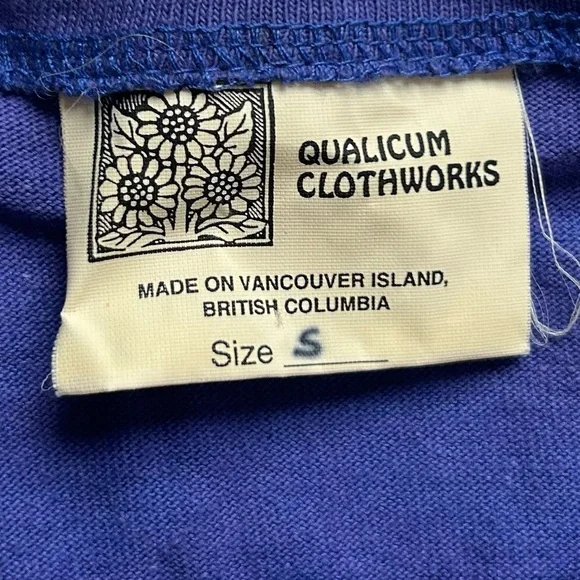 Vintage 90s Art Student Dragonfly Floral Cardigan Purple Small - Picture 4 of 6